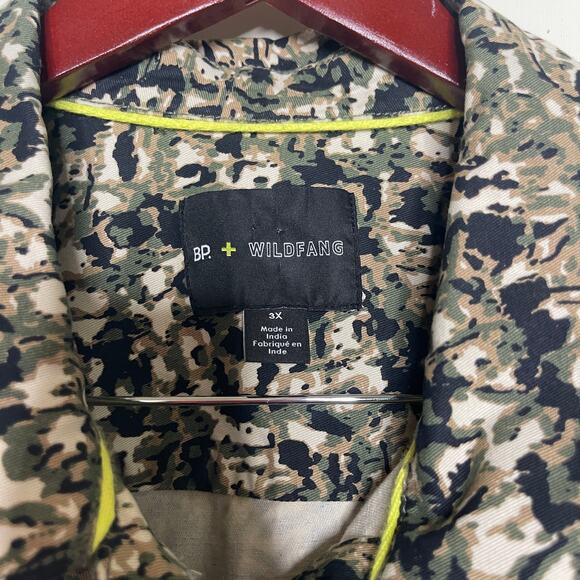 BP + WildFang Utility Camo Print Coveralls Jumpsuit Size 3X - Picture 3 of 11